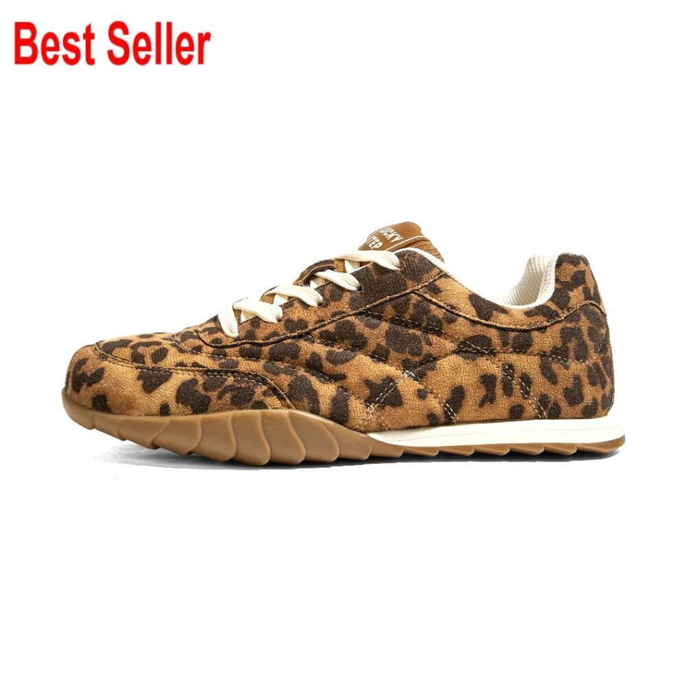 Women's Retro Sneakers Thin Sole Anti-Slip Comfortable Walking Shoes